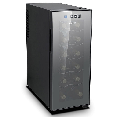 Cava eléctrica de vinos 33 litros 12 botellas con control de temp bajo nivel sonoro