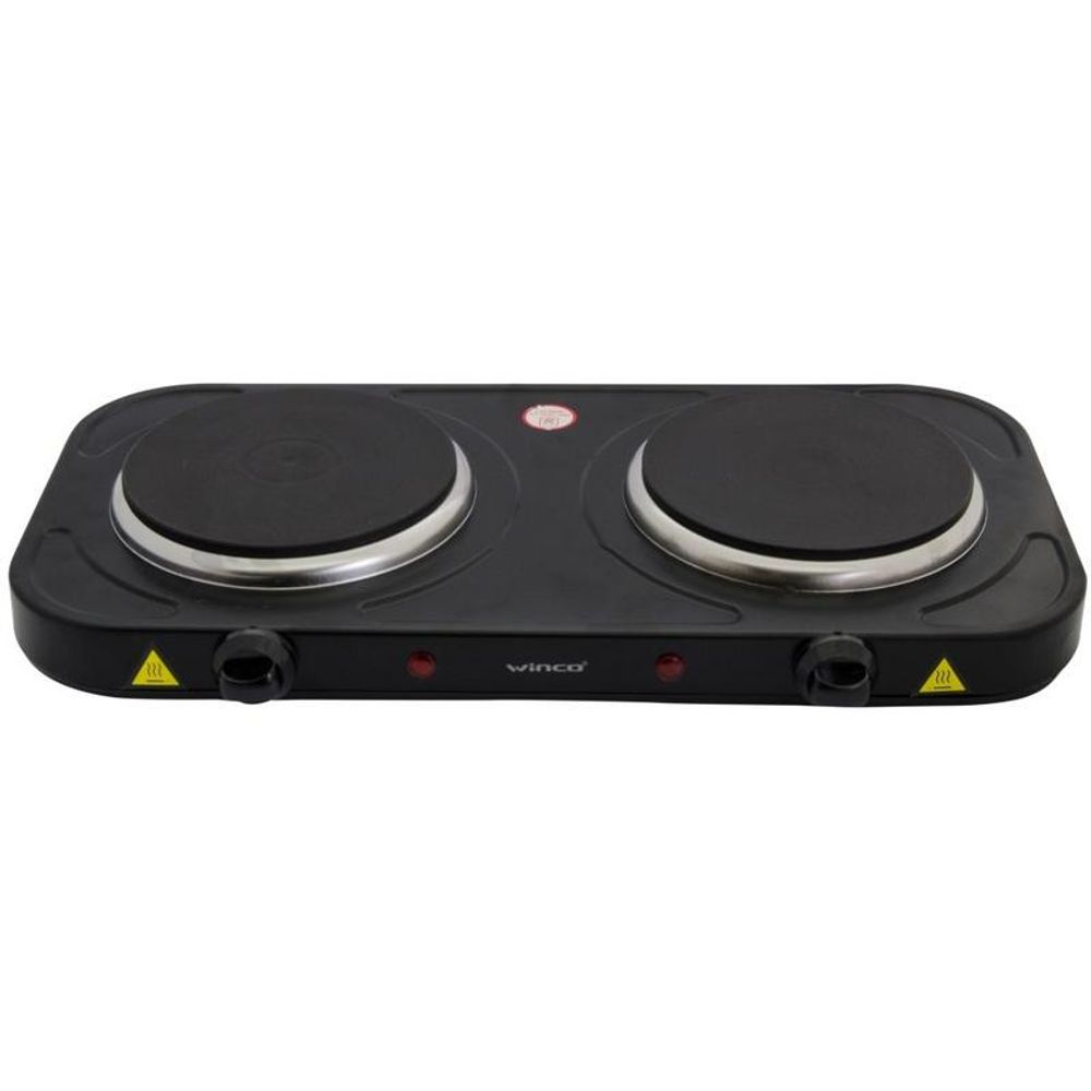 Anafe Eléctrico doble de 2 hornallas 2000w