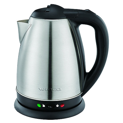 Pava jarra eléctrica con corte para mate 1,7 litros acero inox