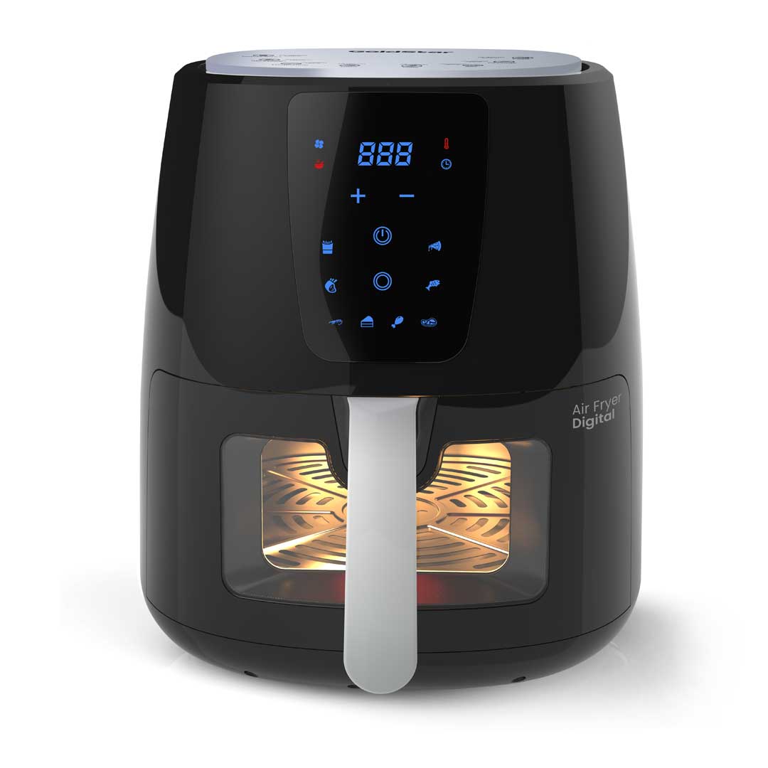 Airfryer Freidora eléctrica digital sin aceite gd-480 1300w 6 litros