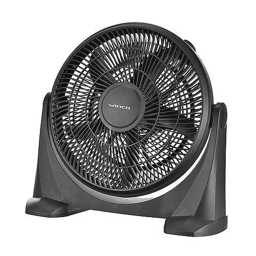 Ventilador 14 pulg turbo 5 aspas angulo ajustable