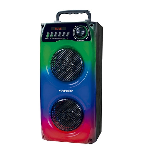 Parlante Portátil Bluetooth Winco Led