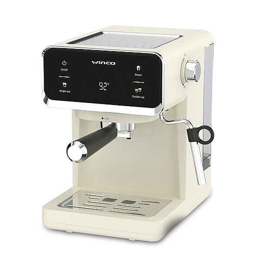 Cafetera Express Capuchino Winco W1927 950w 220v blanca