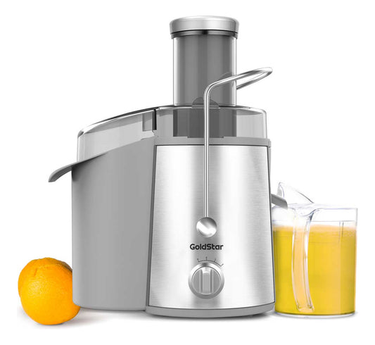 Extractor De Jugos Goldstar Gld-850 Acero Inoxidable 850w 1l Color Acero Y Gris