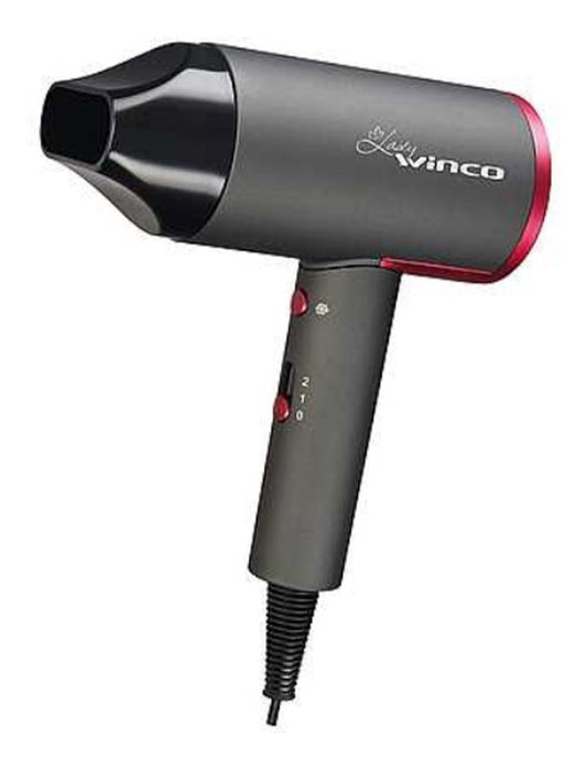 Secador De Pelo Portatil 2000w Winco W-196 220v Color Gris