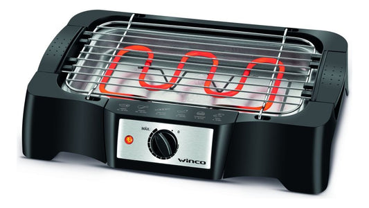 Parrilla Electrica Grill Electrico Antiadherente Winco W2016