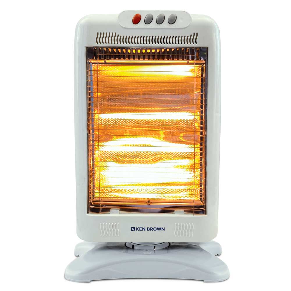 Estufa Calefactor Electrico 1200w Ken Brown Giratoria 3 Tubo