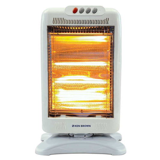 Estufa Calefactor Electrico 1200w Ken Brown Giratoria 3 Tubo