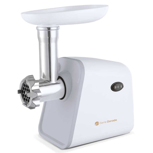 Picadora de carne 1000w con cuchillas de acero inoxidable