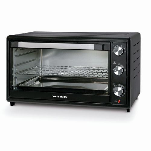 Horno Eléctrico 60 L Winco Negro