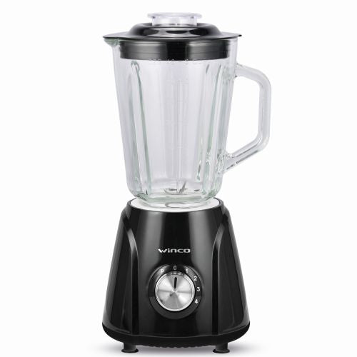 Licuadora Winco Jarra de Vidrio 1,5L  500 W Color Negro