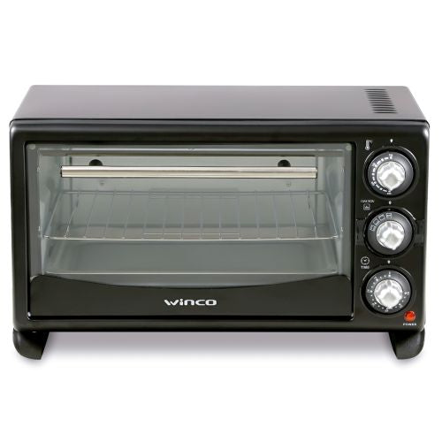 Horno Eléctrico Negro Winco 16 L