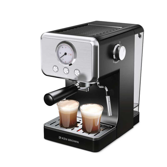 Cafetera Espresso Digital Ken Brown CM-202 1050W 15bar