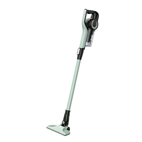 Aspiradora Vertical Inalambrica Winco W514 2 En 1 Color Negra/verde